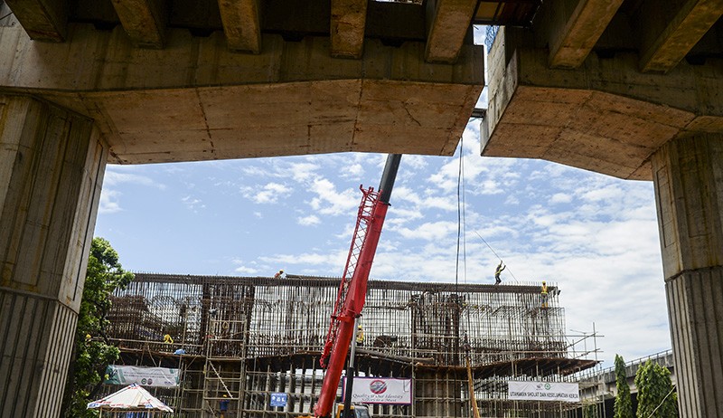 Progres Pembangunan Jalan Tol Becakayu Seksi 1A - Bagian 2