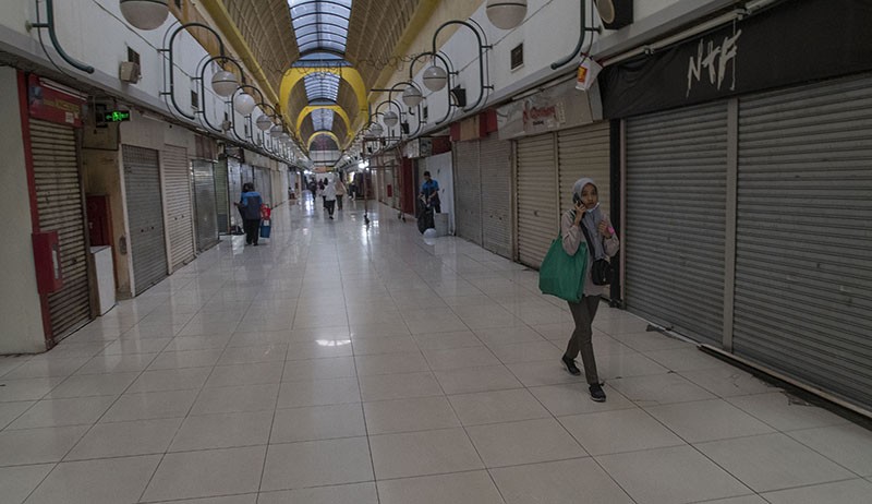 Penampakan Pusat Perbelanjaan Blok M Sepi, Pedagang Gulung Tikar - Bagian 3