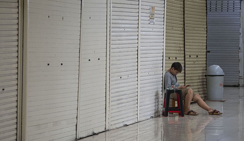 Penampakan Pusat Perbelanjaan Blok M Sepi, Pedagang Gulung Tikar - Bagian 2