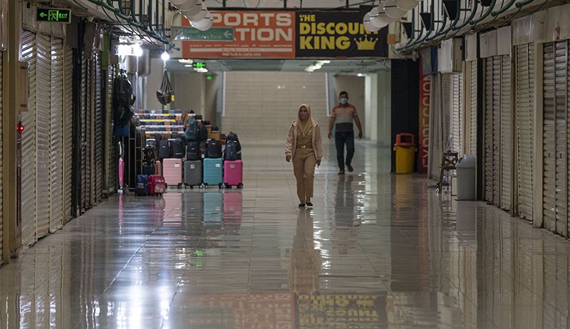 Penampakan Pusat Perbelanjaan Blok M Sepi, Pedagang Gulung Tikar - Bagian 1