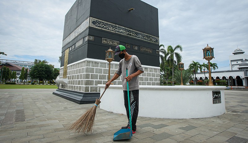 Asrama Haji Pondok Gede Disiapkan untuk Tempat Karantina Calon Jemaah Umrah - Bagian 3