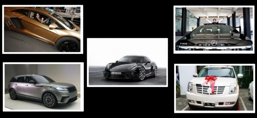 5 Artis Cantik Koleksi Mobil Mewah, Nomor 2 Simpan Lamborghini dan Bentley 