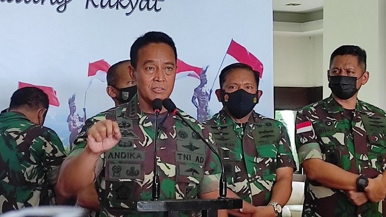 Panglima TNI Andika : Nama Pangkostrad Paling Lambat Diumumkan Akhir Pekan Ini