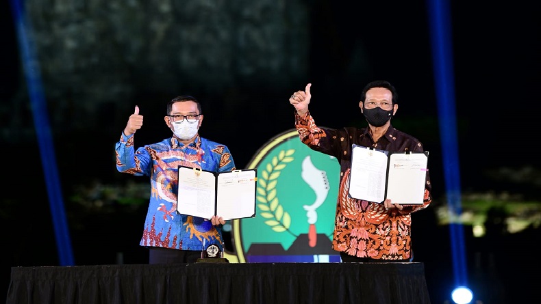 Ridwan Kamil Pererat Kerja Sama Provinsi Jabar-Yogyakarta lewat Budaya 