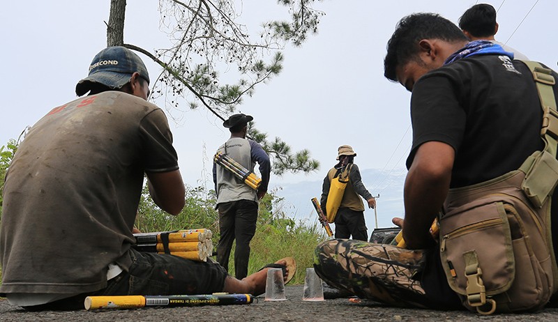 Rusak 18 Rumah, Puluhan Gajah Liar Digiring dari Desa Blang Rakal Aceh - Bagian 3