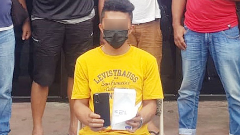 Pencuri Handphone yang Beraksi di Pobundayan Ditangkap Polres Kotamobagu