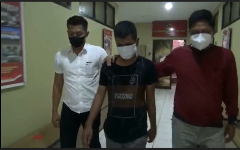 Pencuri Handphone di Jakabaring Tertangkap, Ini Modusnya Harus Diwaspai Pemotor 