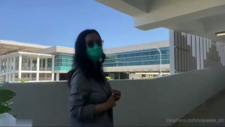 Usai Diperiksa di Bandung, Terduga Pelaku Pamer Payudara di Bandara YIA Dibawa ke Kulonprogo