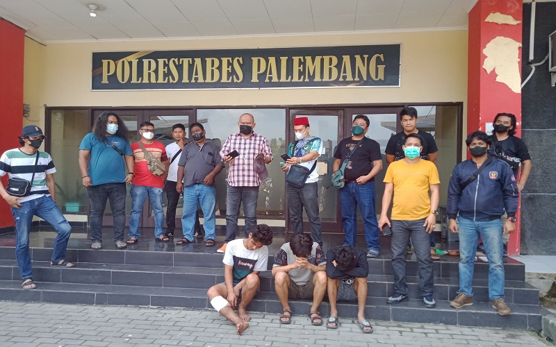 Bobol Kontrakan, 3 Pria Warga Rumah Susun Palembang Ditangkap