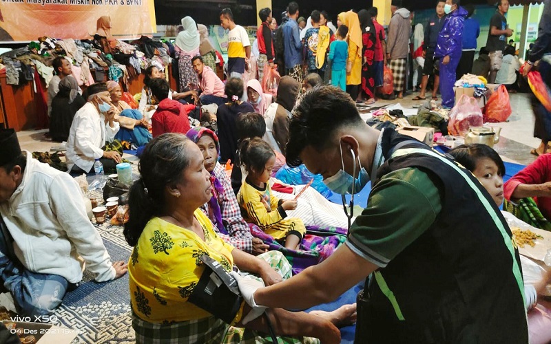 Warga Perantauan di Sorong Raya Galang Dana untuk Korban Erupsi Gunung Semeru