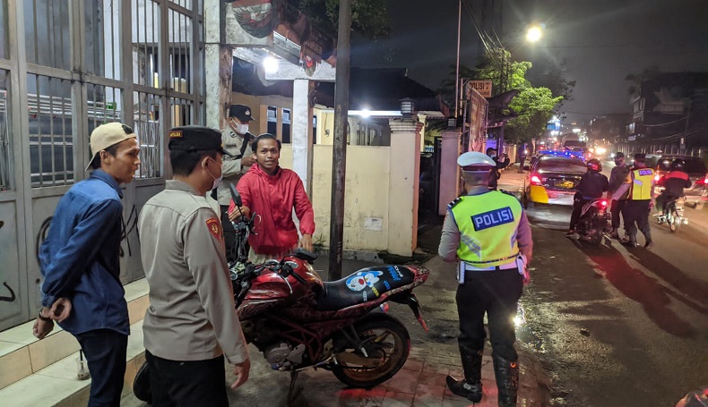 Cegah Aksi Geng Motor di Sukabumi, Polisi Razia Tempat Nongkrong