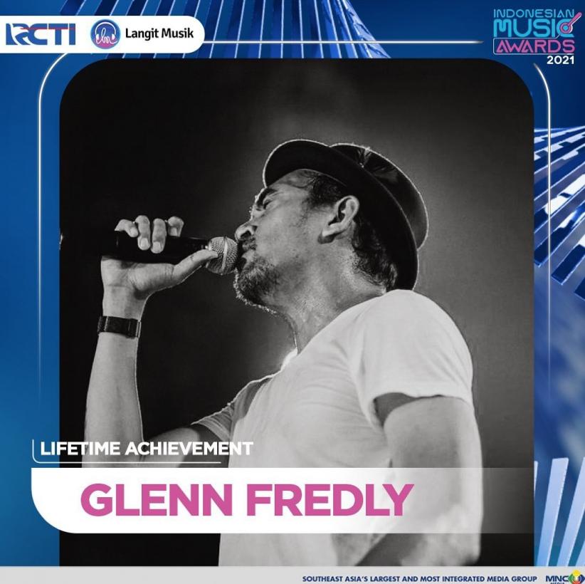 Glenn Fredly Dapat Anugerah Lifetime Achievement Indonesian Music Awards 2021 