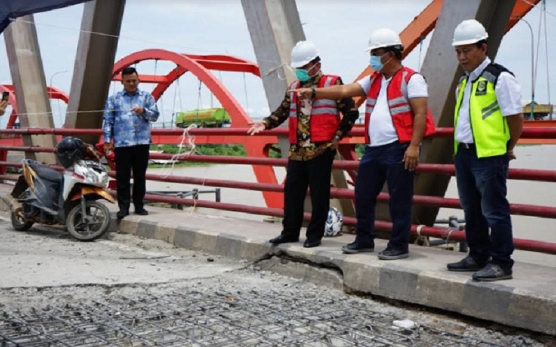 Sejumlah Jembatan Tua di Sumsel Akan Diperbaiki