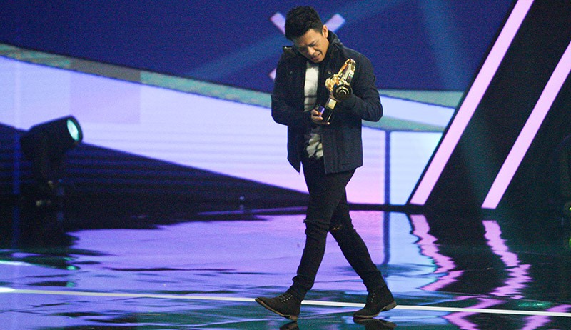 Noah Terima Penghargaan Band of The Year Indonesian Music Awards 2021 - Bagian 3