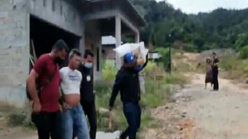 Ketakutan Ditangkap Polisi, Bandar Ganja di Padangsidimpuan Buang Air di Celana