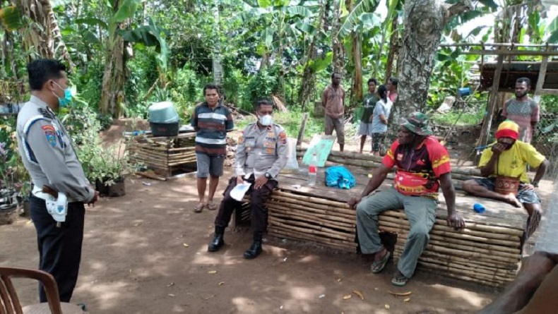 Kapolsek di Merauke Jaring Putra-Putri Papua Daftarkan Diri Jadi Bintara Polisi