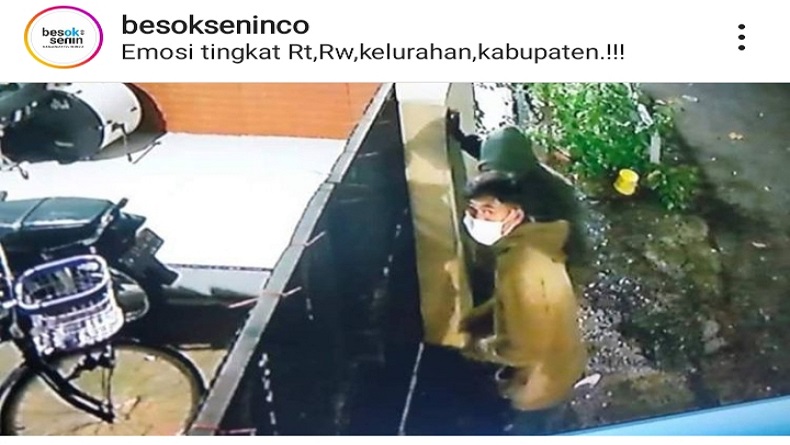 Pencurian Motor Cross di Majalengka Terekam CCTV Viral di Medsos, Netizen: Tag ke Kapolres