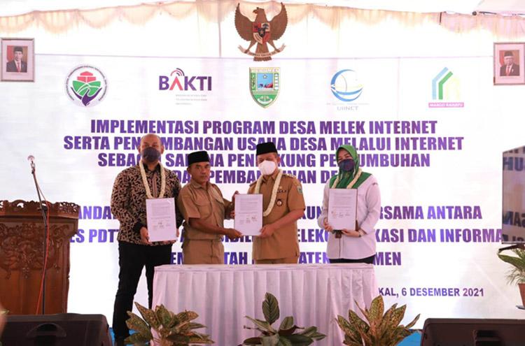 Angkat Ekonomi Perdesaan, Bupati Kebumen: Desa Harus Melek Internet