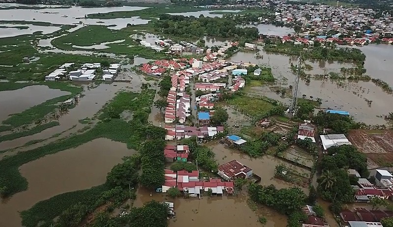 Ratusan Rumah Perumnas Makassar Terendam Banjir - Bagian 1