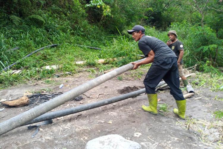 Pascabanjir Lahar, Pemkab Sleman Kebut Perbaikan Jaringan Air Bersih di Lereng Merapi