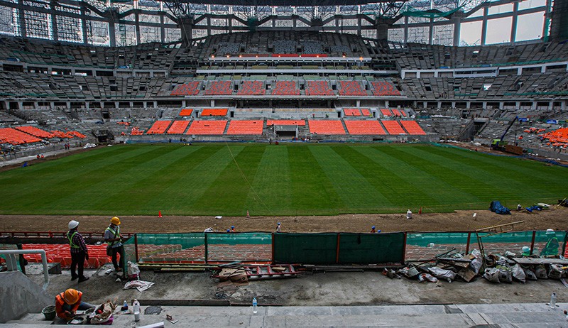 Progres Pembangunan Stadion JIS Capai 87 Persen - Bagian 1