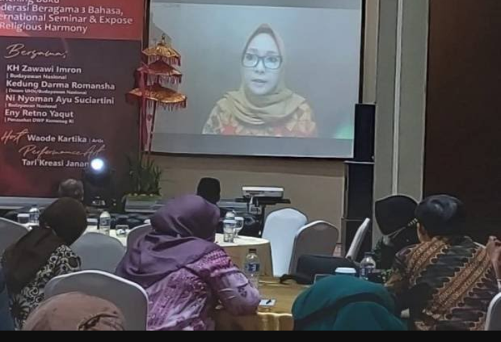 Monolog Budaya Kemenag, Eny Yaqut Beberkan Kunci Moderasi Beragama