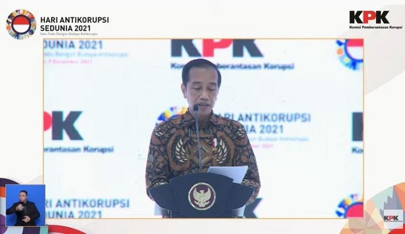 Jokowi Minta Pemberantasan Korupsi Tak Boleh Identik dengan Penangkapan