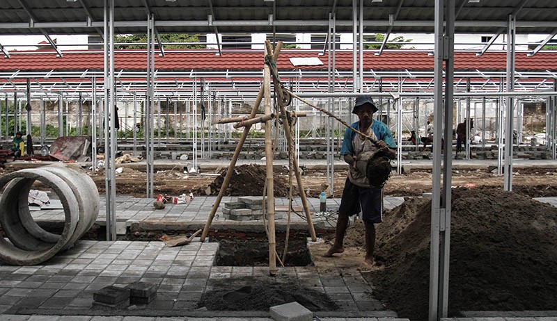 Pembangunan Los untuk Relokasi Pedagang Kaki Lima Kawasan Malioboro - Bagian 2