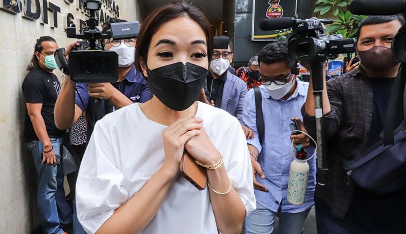 Potret Gisel Kembali Diperiksa Polisi soal Kasus Video Syur 19 Detik - Bagian 3