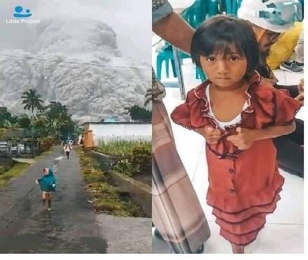 Kisah Fida, Bocah Berlari Kencang di Video Erupsi Semeru, Selamat Sembunyi dalam Masjid