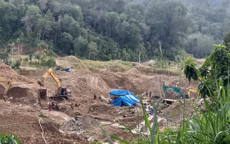 3 Penambang Emas Ilegal di Merangin Tewas Jatuh ke Lubang 40 Meter 