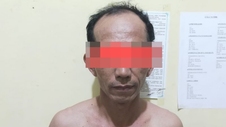Pelaku Penyiram Air Panas ke Bidan di Padang Ditahan Polisi, Ini Tampangnya