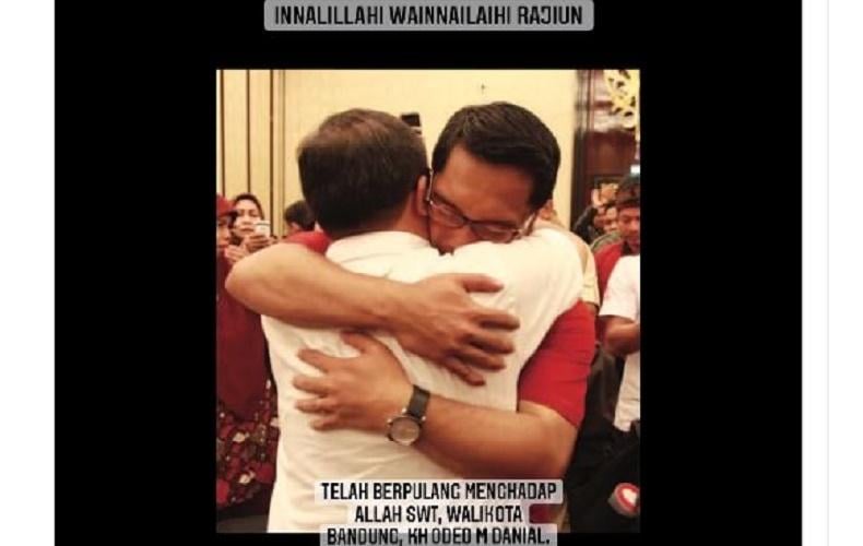 Ridwan Kamil Unggah Foto-Foto Momen Bersama Wali Kota Bandung: Pileuleuyan Mang Oded