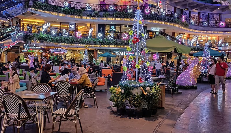 Menikmati Libur Akhir Pekan dengan Tema Tropical Christmas di Selatan Jakarta - Bagian 2