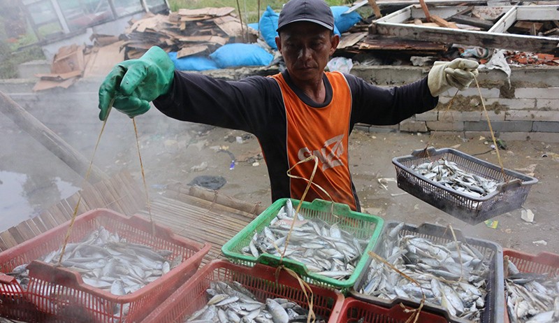 Melihat Pembuatan Ikan Asin di Permukiman Nelayan Muara Angke - Bagian 3