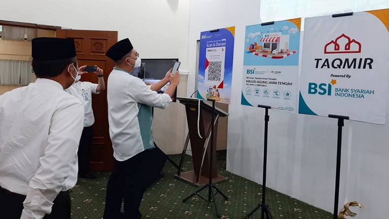 BSI Luncurkan Implementasi Ekosistem Masjid di Jateng dan DIY