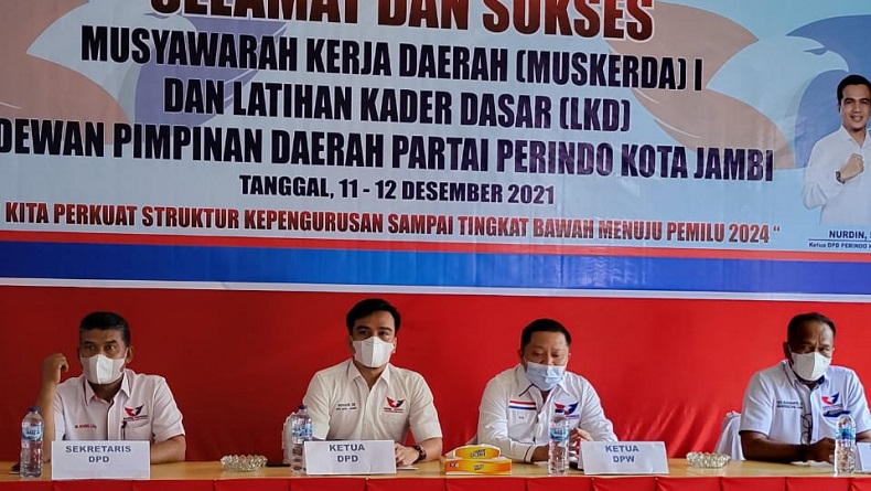 DPD Perindo Jambi: Kami Akan Perkuat Struktur Menuju Pemilu 2024