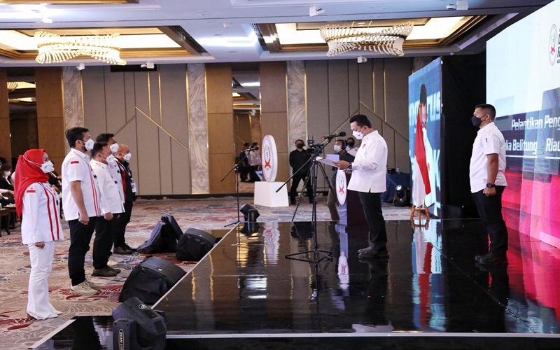 Gubernur Sugianto Sabran Resmi Pimpin ISSI Kalteng 2021-2025 