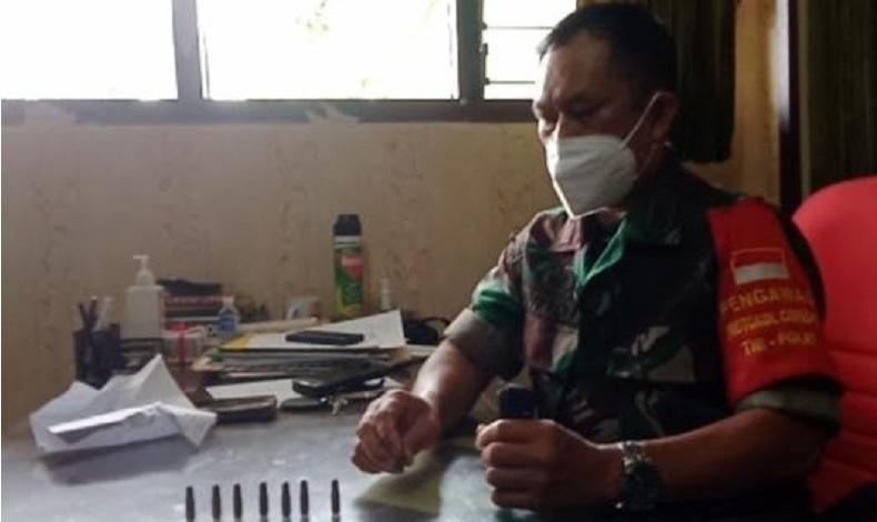 Bersihkan Pekarangan Kantor, Satpam Terkejut Temukan Magazine Berisi 8 Butir Peluru