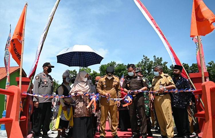 11 Tahun Rusak karena Banjir, Bupati Kebumen Resmikan Jembatan Teteg Kutosari