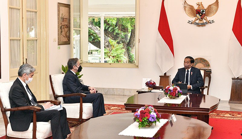 Presiden Jokowi Terima Kunjungan Menlu AS Antony Blinken - Bagian 3