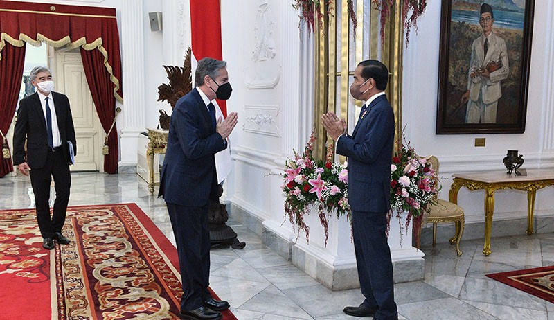 Presiden Jokowi Terima Kunjungan Menlu AS Antony Blinken - Bagian 2