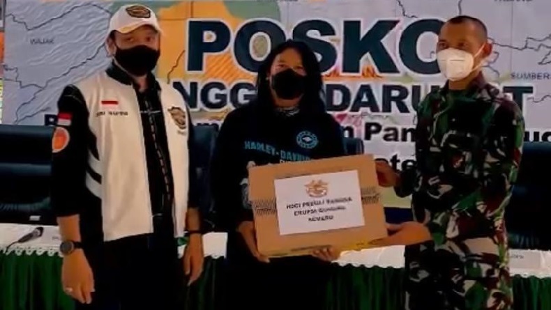 Galang Bantuan untuk Korban Erupsi Semeru, HDCI Peduli Bangsa Bukan Sekadar Slogan