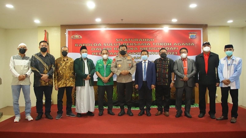 Kapolda Sulut Ajak Tokoh Agama Jaga Persatuan dan Kesatuan Bangsa