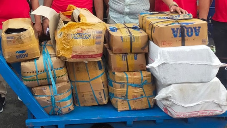 16 Kardus Miras Cap Tikus Coba Diselundupkan dari Manado ke Siau dan Sangihe