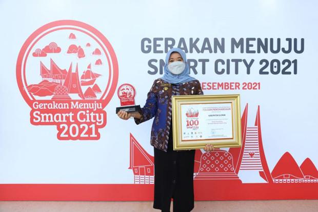 Keren, Sleman Terima Dua Penghargaan Smart City dari Kemenkominfo