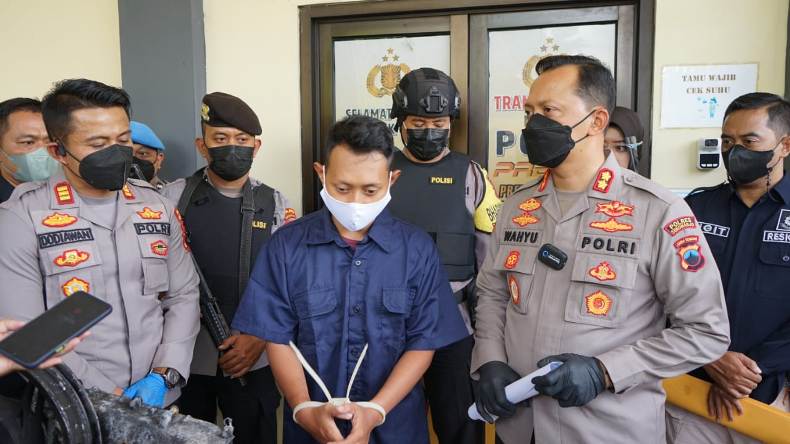 Pria di Sukoharjo Ini Curi dan Bakar Motor serta Racuni Istri Sendiri 