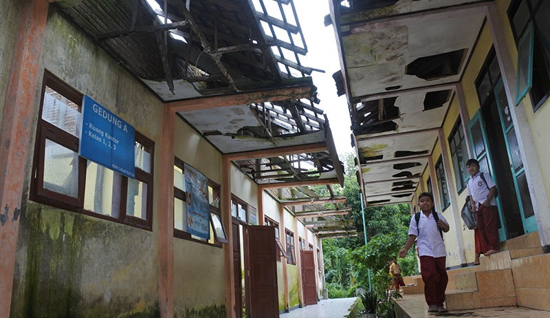 10 Sekolah di Bantul Rusak, Disdikpora Baru Anggarkan 2 SD Diperbaiki