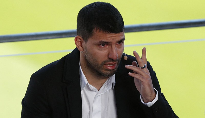 Penuh Emosional, Sergio Aguero Menangis Umumkan Pensiun - Bagian 2