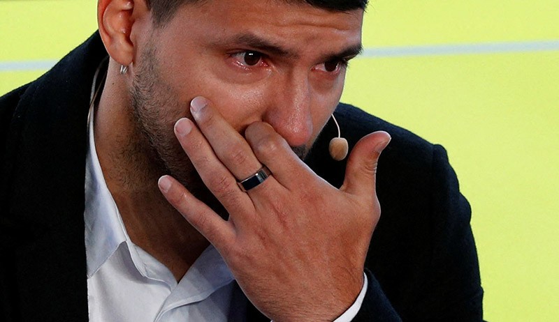 Penuh Emosional, Sergio Aguero Menangis Umumkan Pensiun - Bagian 1